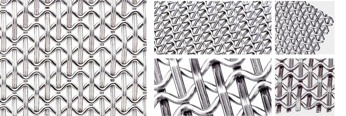 Decorative Woven Wire Mesh detail reference
