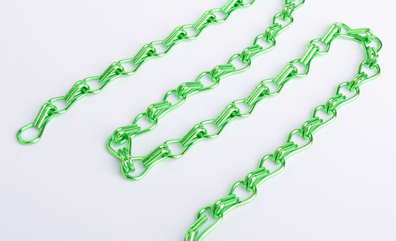 Chain Link Curtain - Real Shot Aluminum Curtain Picture Display