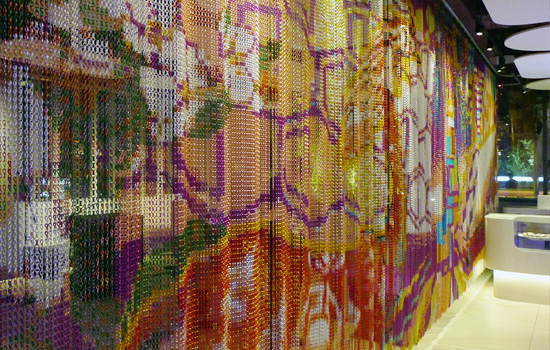 Chain Link Curtain detail reference