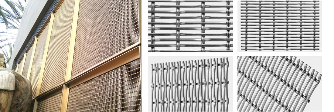 Decorative Woven Wire Mesh detail reference