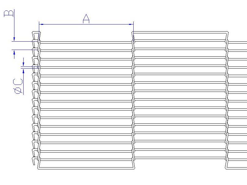 Wire Mesh Belt Curtain reference